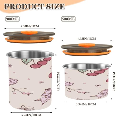 Envase Hermético para Café 500ml Acero Inoxidable miniatura 2