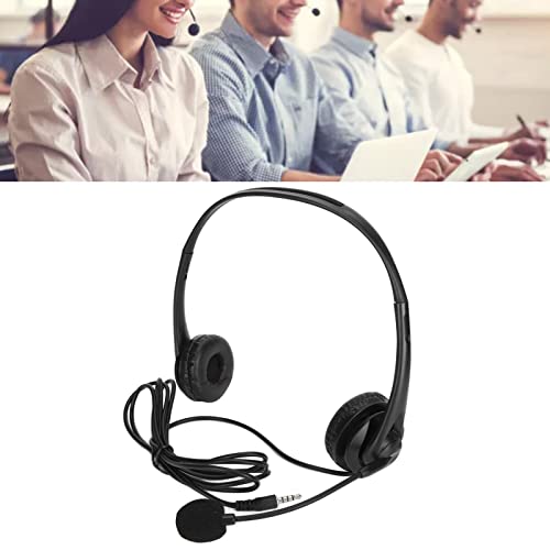 Casque mains libres stéréo doté d'un microphone antibruit performant modèle 3.5mm - 5
