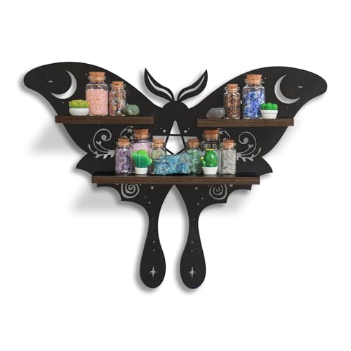 Moon Crystal Display Shelf for Essential Oils & Knick Knacks
