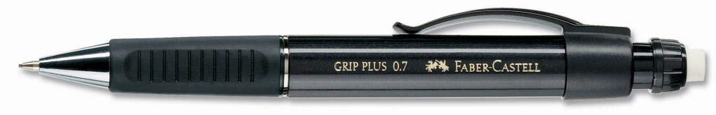 Faber-Castell Portemines Grip Plus Noir 0,7 mm (5 Unités)