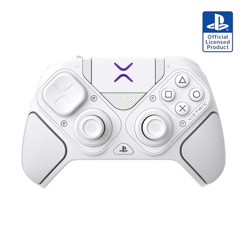 Ya en mundofriki.es: Turtle Beach Victrix Pro BFG Reloaded Blanco Mando modular inalámbrico para PS5 y PS4. Con licencia oficial de PlayStation para jugadores competitivos y de esports