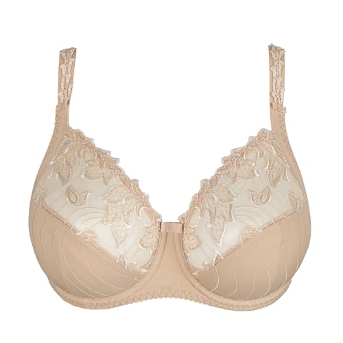 Prima Donna Deauville Sujetador básico, Beige (Caffe Latte Coal), 95 (Tamaño del Fabricante:95-D) (Pack de 6) para Mujer