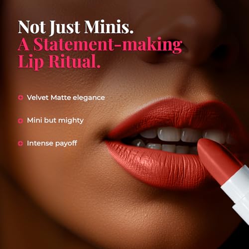 Image of Just Herbs Ayurvedic Lipsticks Half size