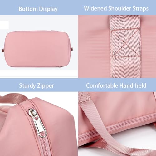 Travel Duffle Bag Waterproof Sports Gym Bag Large Tote Weekender Bags Shoulder Overnight Bags for Women3