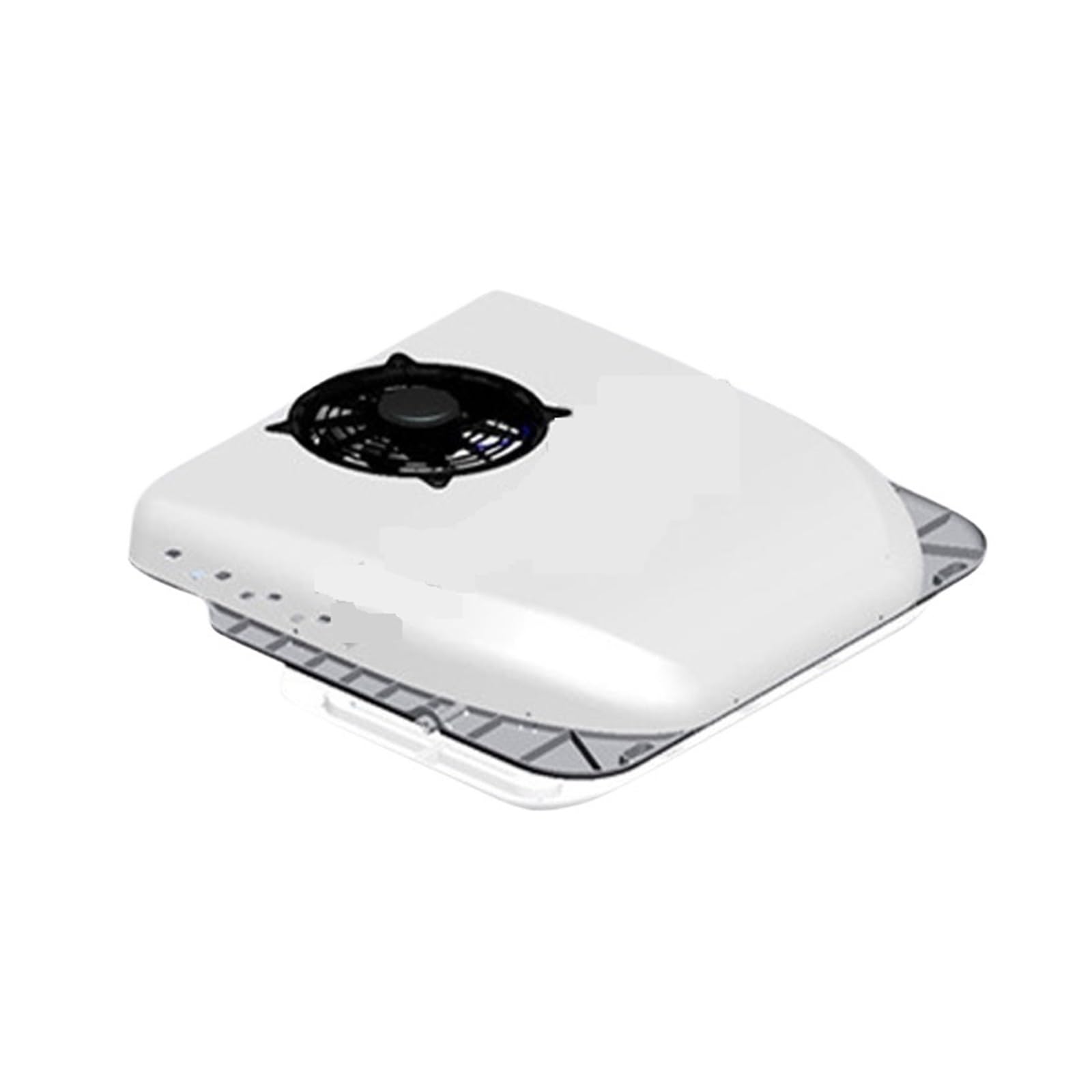 Aire Acondicionado Eléctrico Ultrafino For Techo De Coche, 15CM, 12V, For RV, CA 24V For Autocaravana Y Furgoneta Enfriamiento Rápido Funcionamiento Suave(White 12V)