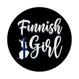 Zoom IMG-2 donne ragazza bandiera finlandese suomi Zoom IMG-2 donne ragazza bandiera finlandese suomi