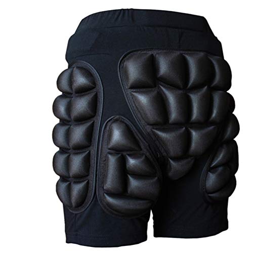 Bermuda de proteção de quadril de 2,5 cm da Besportble, short de proteção no gelo, esqui, snowboard