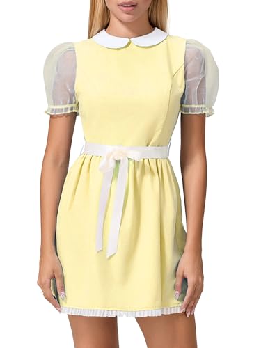 Springcmy Blue Halloween Dress for Women Springcmy Blue Halloween Dress for Women