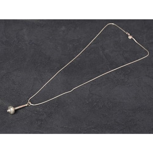 Image of DHRUVS COLLECTION Exclusive 925 Pure Silver Hanuman Gadha Pendant With Chain for Unisex (Weight - 5 Grams)