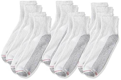 Hanes womens Shoe Size: 6-12 / Sock Size: 10-13, White