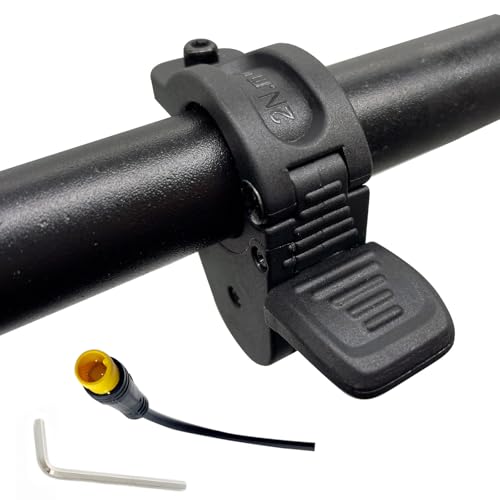 Andicoop Electric Bike Thumb Throttle Electric Scooter Throttle 22.2mm Left and Right Handlebar 3Pins Waterproof Connector