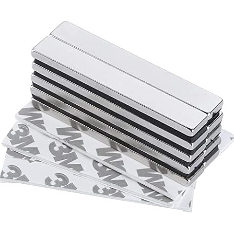 Yizhet 10 piezas Imán Rectangular Imanes de Neodimio Cover