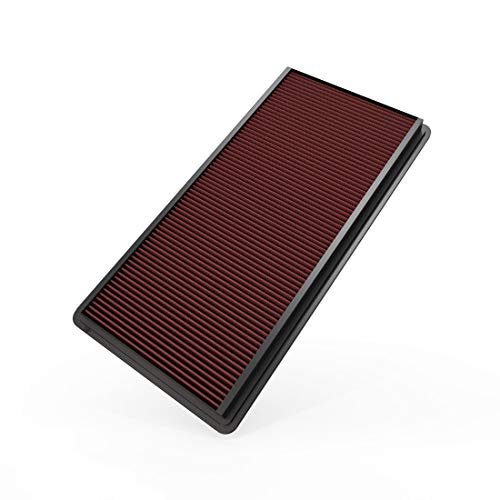 K&N 33-2118 motorluchtfilter: hoge prestaties, premie, afwasbaar, vervangingsfilter, verhoogde prestaties, 1998-2007 (Camaro, Firebird).