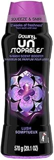 Downy Unstopable In-Wash Scent Booster Beads, Lush, 20.1 Ounce (Pack of 1)