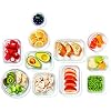 Lock&Lock Bisfree Square Tableware with Leak Proof Locking Lid, 1.6-Cup