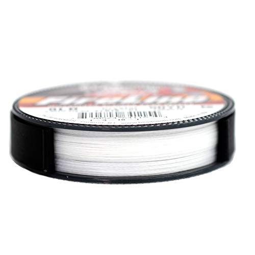 Beadsmith Fireline Kumihimo Bobina de hilo para perlas, 45,7 metros, disponible en cristal o ahumado, Transparente, Crystal | 0.17mm ?
