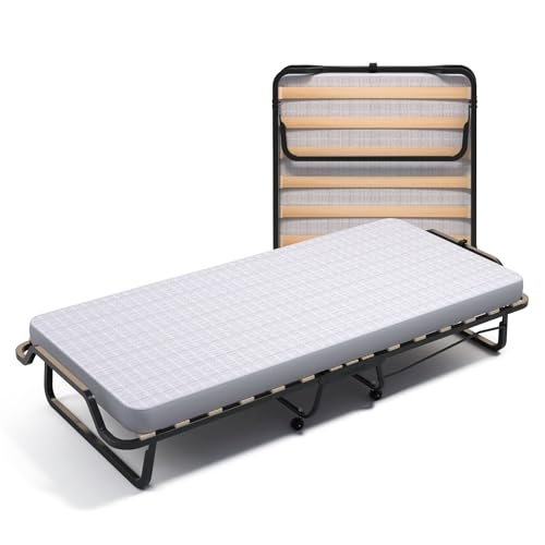 Cortassa - Cama Plegable XL Comfort - Colchón de...