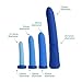 plusOne Vaginal Dilator 4 Piece Set, 10 Vibrations with Optional Heat Setting, Made of Body-Safe Silicone, Waterproof, USB Rechargeable