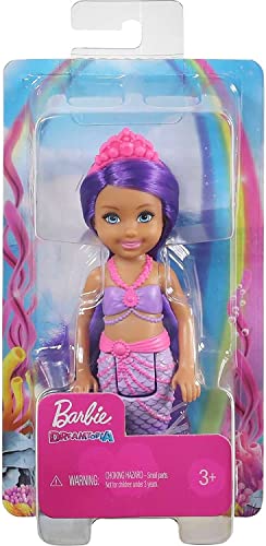 Barbie Dreamtopia Chelsea Mermaid Doll Purple