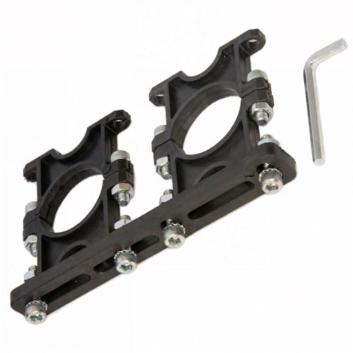 Premium X Multifeedhalter 2-Fach Universal Multifeed aus Hartplastik (Kunststoff) 40mm kompatibel mit Allen Sat-Antennen