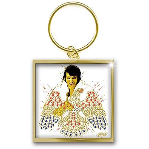 Schlüsselanhänger Metal Elvis Presley - Les Beatles, Paul McCartney, John Lennon, RIngo Starr, George Harrison Schlüsselanhänger Metal Elvis Presley