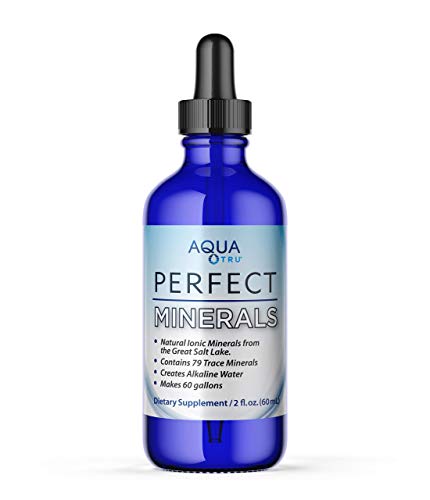 AQUA TRU Countertop Water Filtration Purification System with PERFECT MINERALS DROPS Exclusive 4 - Stage Ultra Reverse Osmosis Technology (No Plumbing or Installation Required) | BPA Free