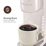 Keurig K-Express Single Serve K-Cup Pod Coffee Maker, 3 Brew Sizes, Strong Button Feature, 42oz Removable Reservoir, Warm Stone - Image 2