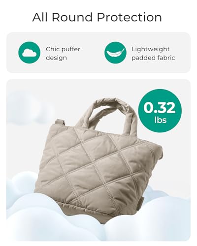 Image of BAGSMART Crossbody Bags for Women, Lightweight Purses for Women, Quilted Puffer Tote Handbags for Daily Use,Shop,Travel