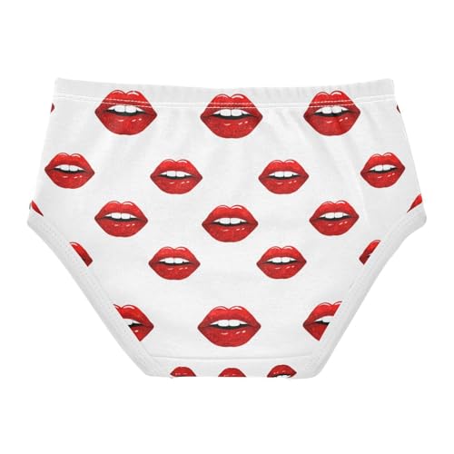 Red Lips Toddler Girls's Underwear 2T 202c13942