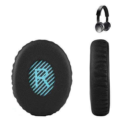 OE2 OE2i Replacement EarPads Bose Headphones Replacement Ear Pads Ear Cushion Compatible with Bose OE2 OE2i SoundLink SoundTrue On-Ear 2(Blue with R/L Mesh)… Cover