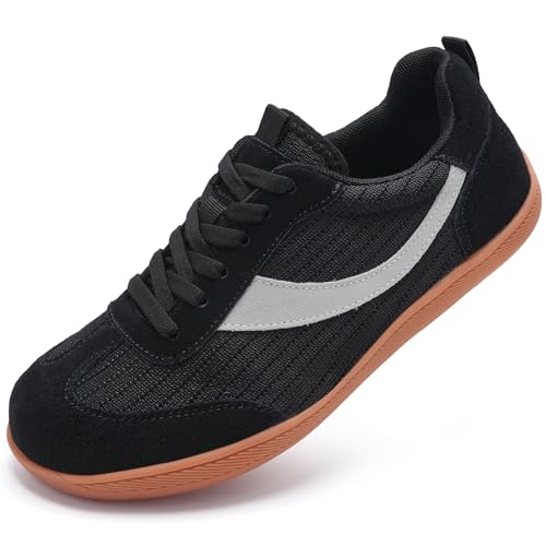 Barefoot Shoes for Womens Trainers Extra Wide Fit Arch Suppo