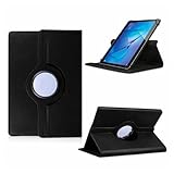 Schutzhülle passend für Odys Space One 10 SE LTE 4G Tablet Alle 10-10,1-11 Zoll Geräten Hülle Tasche mit Standfunktion 360 Grad Tablethülle Schutz Cover 360° drehbar Schwarz