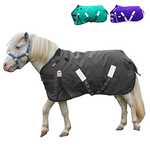 Derby Originals Nordic-Tough 1200D Heavyweight Mini Horse & Pony Turnout Blanket Waterproof, Breathable, 300g Insulation, 210T Lining, Reflective, 2-Year Warranty
