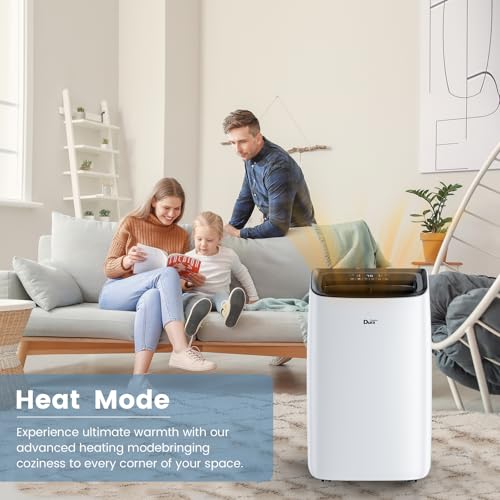 Image of DuraComfort 12,000 BTU (ASHRAE) / 8,150 BTU (SACC) Portable Air Conditioner - for Rooms up to 350 Sq. Ft