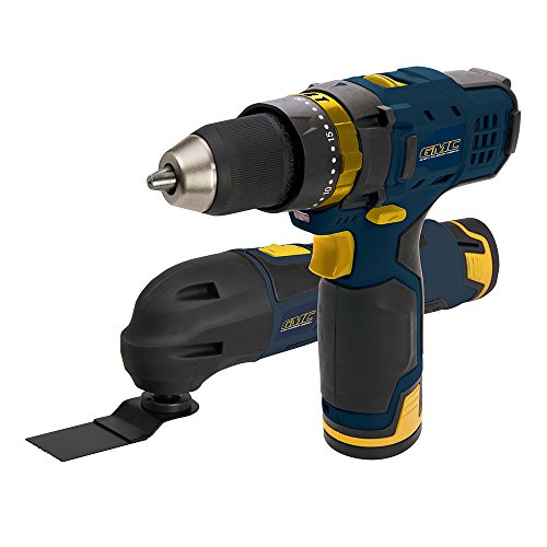 Silverline 262860 GMC Ensemble d'Outils multifonctions Perceuse-Visseuse 12 V