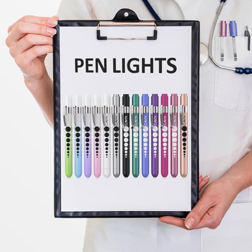Image of CAVN Pen Light with Pupil Gauge LED Penlight for Nurses Doctors