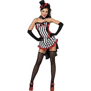 Smiffy’s Fever – Disfraz Madame Vamp, talla M (EU 40-42)