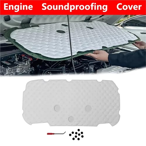 Cache moteur acoustique Toyota Prado LC250 2024-2025 isolation - 4