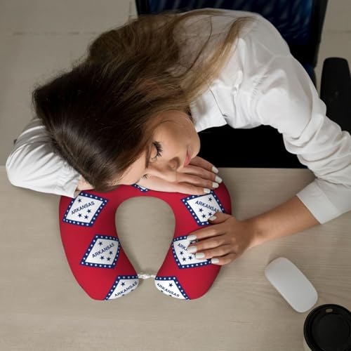 Almohada para cuello poliéster tamaño único negra miniatura 7