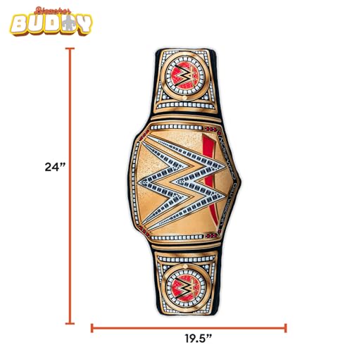 Bleacher Creatures WWE Universal Championship 24" Bleacher Buddy Belt - Soft Plush Toy by Bleacher Creatures - Used condition - Image 3