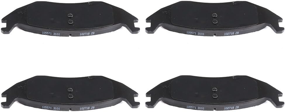 ECCPP D967-7869 4pcs Rear Semi Metallic Disc Brake Pad Set Fit For Chrysler Aspen 2007-2009,For Dodge Dakota 2010,For Dodge For Durango 2003-2009,For Dodge Ram 1500 2002-2010,For Ram 1500 2011-2018