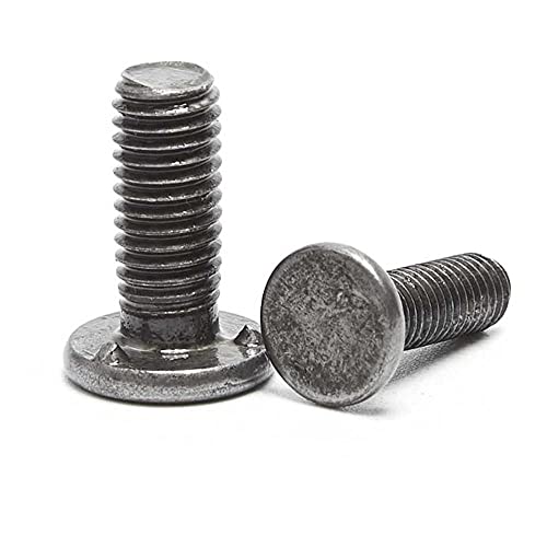 M5m6m8m10, Dreipunktschweißschraube, Eisennatur elektrische Schweißschraube-M10 * 25 * 10PCS Cover