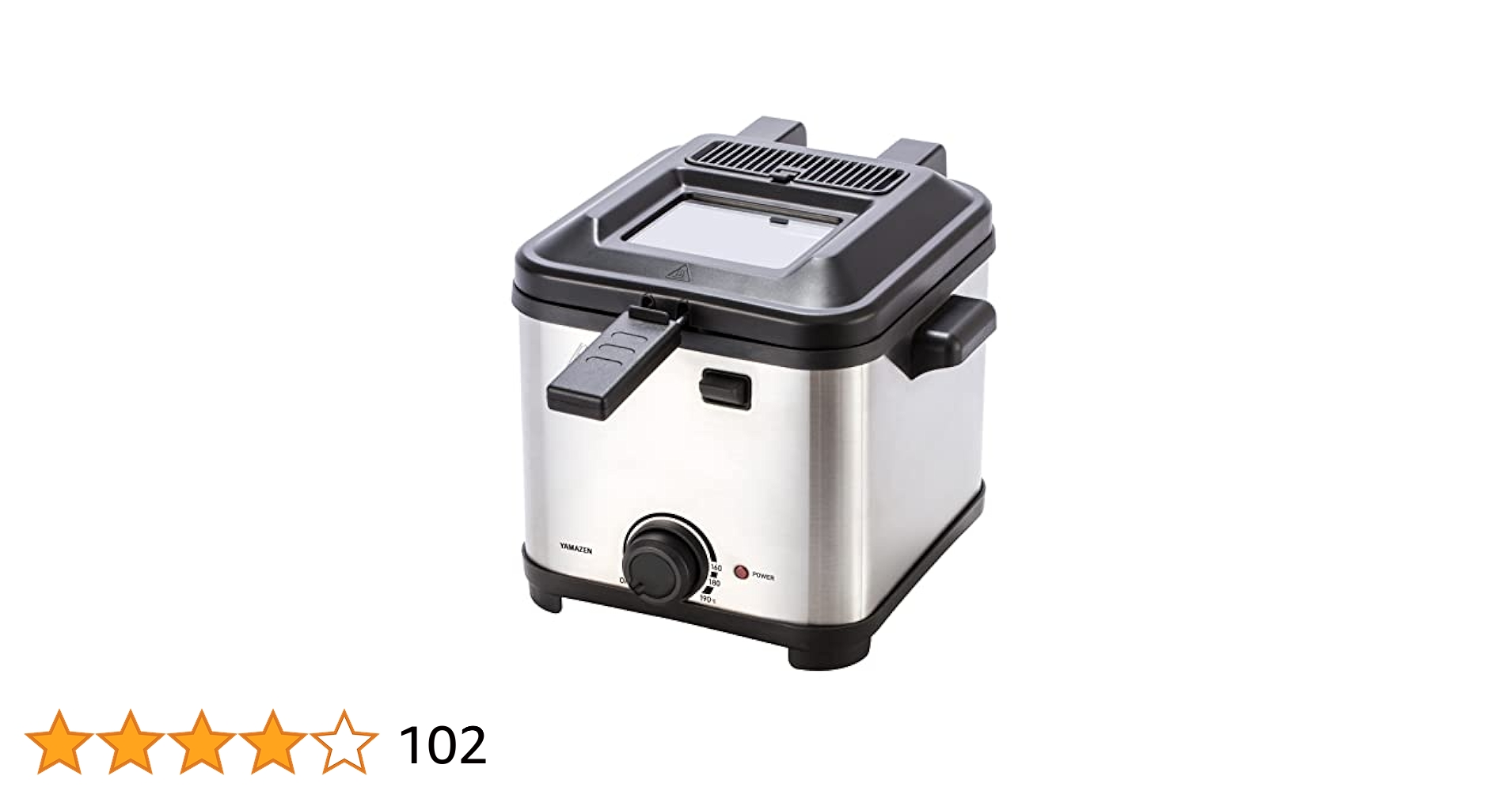 Amazon.co.jp: Yamazen YAD-F801(S) Electric Fryer, 0.4 gal