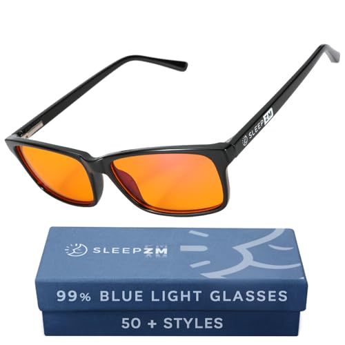 Image of Sleep ZM Blue Light Blocking & Light Sensitivity Glasses - 14 Lens Types for Comfort, Relaxation, Sleep & Relief