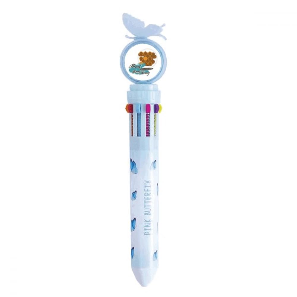 Stylo à bille rétractable multicolore inspiré des spécialités de Hong Kong pour l'école