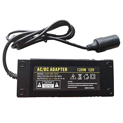 Spannungswandler 12V 10A 120W Ladegerät AC Netzteil für Ladegerät AC Netzteil für LCD TFT Bildschirm Monitor/Zigarettenanzünder Netz-Adapter