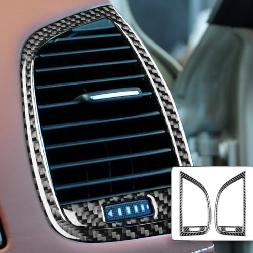 Fibra de carbono para Audi Q7 4L 2007-2015 ventilación lateral 7