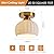 2-Pack Semi Flush Mount Ceiling Light - Ceramic Hallway Light Fixtures,Gold Ceiling Light Fixture,Small Flush Mount Ceiling Light, Modern Ceiling Light for Entryway Kitchen Dining Room