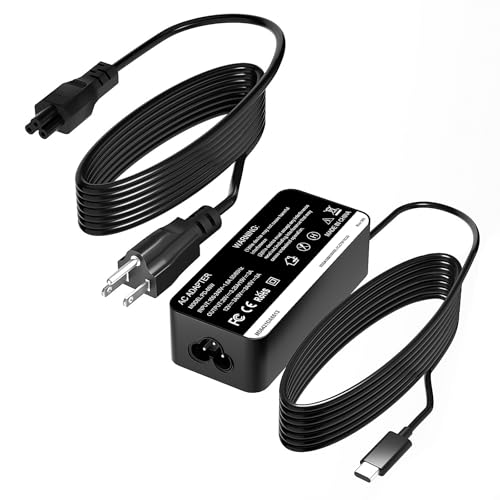65W USB-C Charger for NOCO GBX45 Boost Compatible with NOCO Boost GBX45 GBX55 GBX75 GBX155 Portable Jump Starter Power Adapter Cord