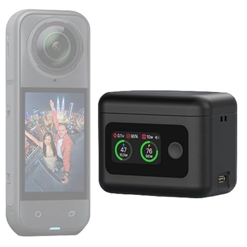 Insta360 X5 Ή }[d/obe[Zbg CeWFgȏ[dANZT[ 2obe[d\ [J[h2[\Agтɕ֗ȃXgbvt ([d)